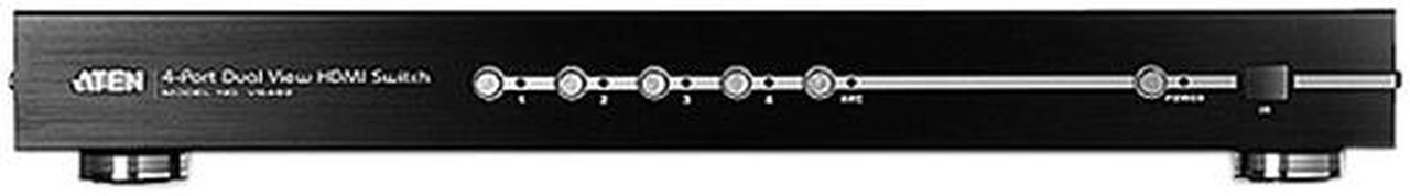 Alt view image 2 of 3 - ATEN 4-Port Dual View HDMI Video Switch with IR Remote and RS-232 VS482