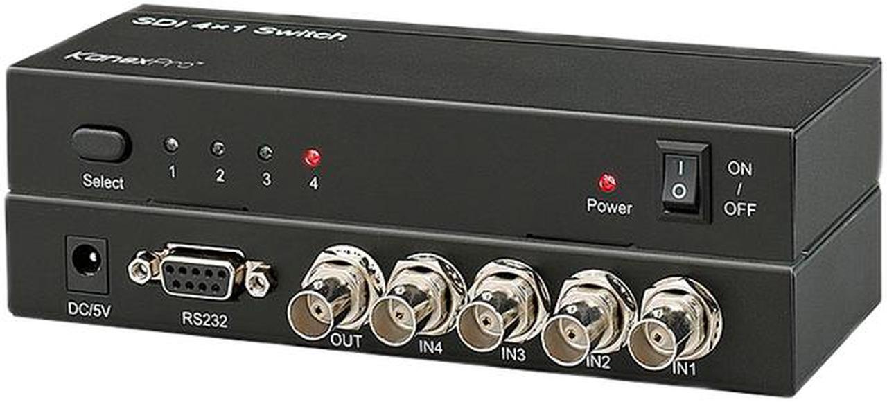 Main image of KanexPro 3Gb/s SDI 4X1 Switcher SW-SDI4X1
