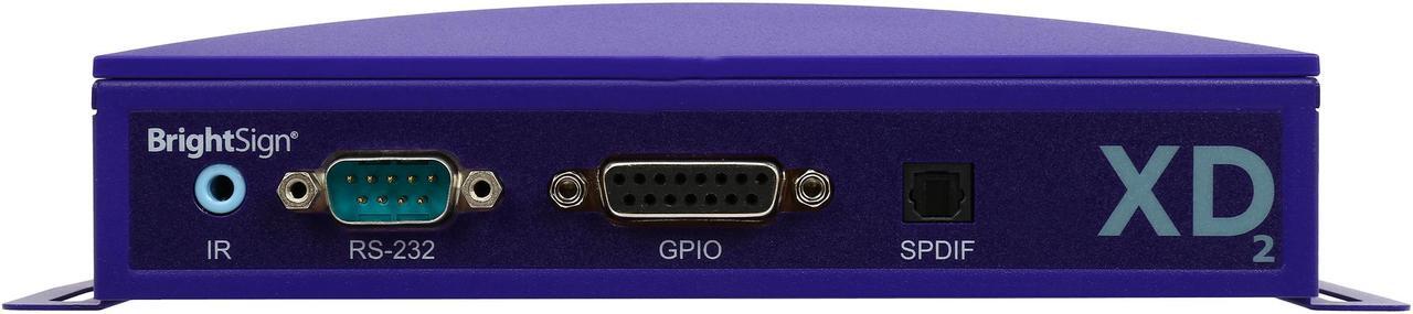 Alt view image 3 of 6 - BrightSign XD1032 Networked Multi-Control Interactive Digital Signage Player