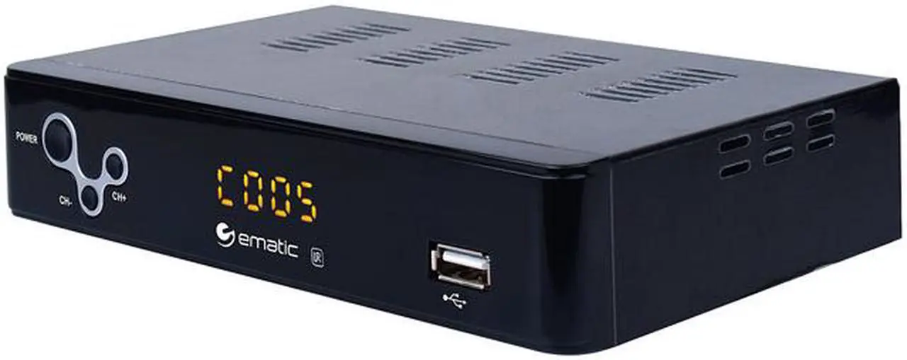 Main image of Ematic AT103B CONVERTER BOX with LED Display and Recording Capabilities