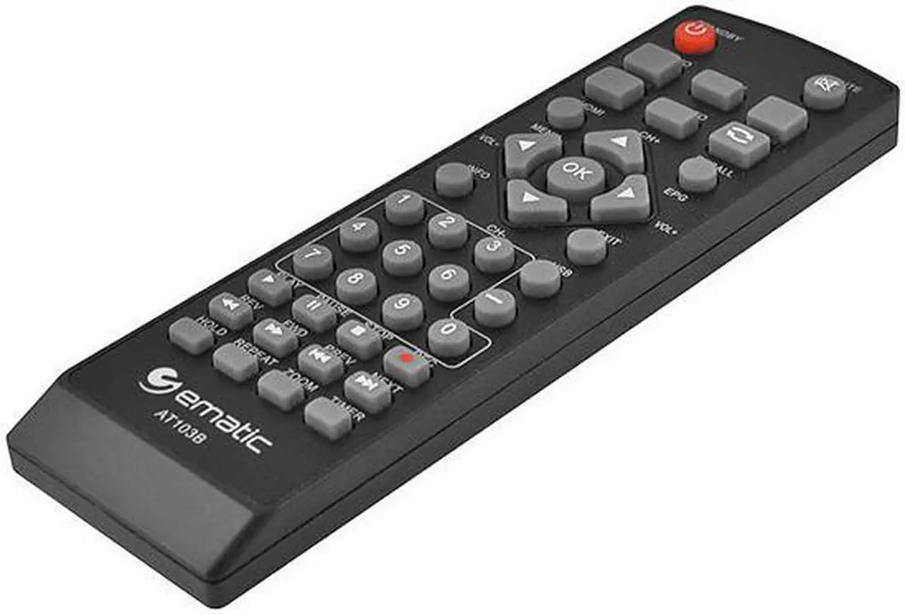 Alt view image 4 of 4 - Ematic AT103B CONVERTER BOX with LED Display and Recording Capabilities
