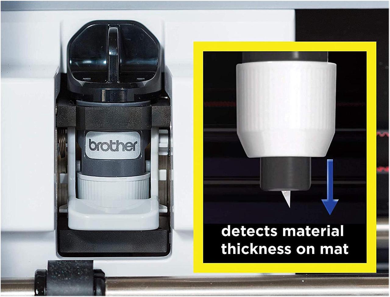 Alt view image 4 of 6 - Brother ScanNCut DX Electronic Cutting Machine with Built-in Scanner SDX125E