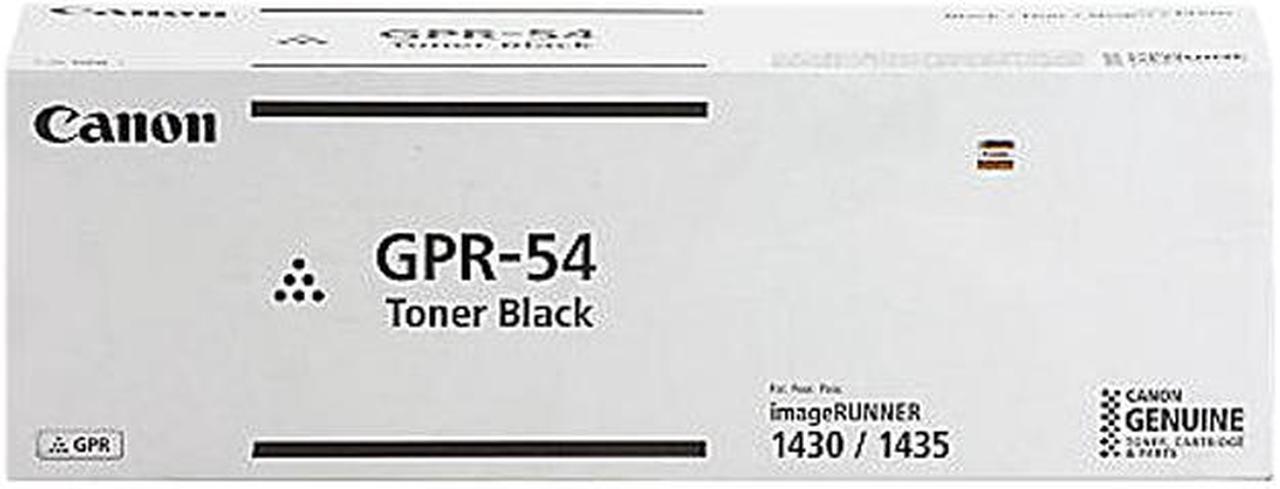 Canon 9436B003AA GPR-54 imageRUNNER 1435 Black Toner Cartridge (17600 Yield)