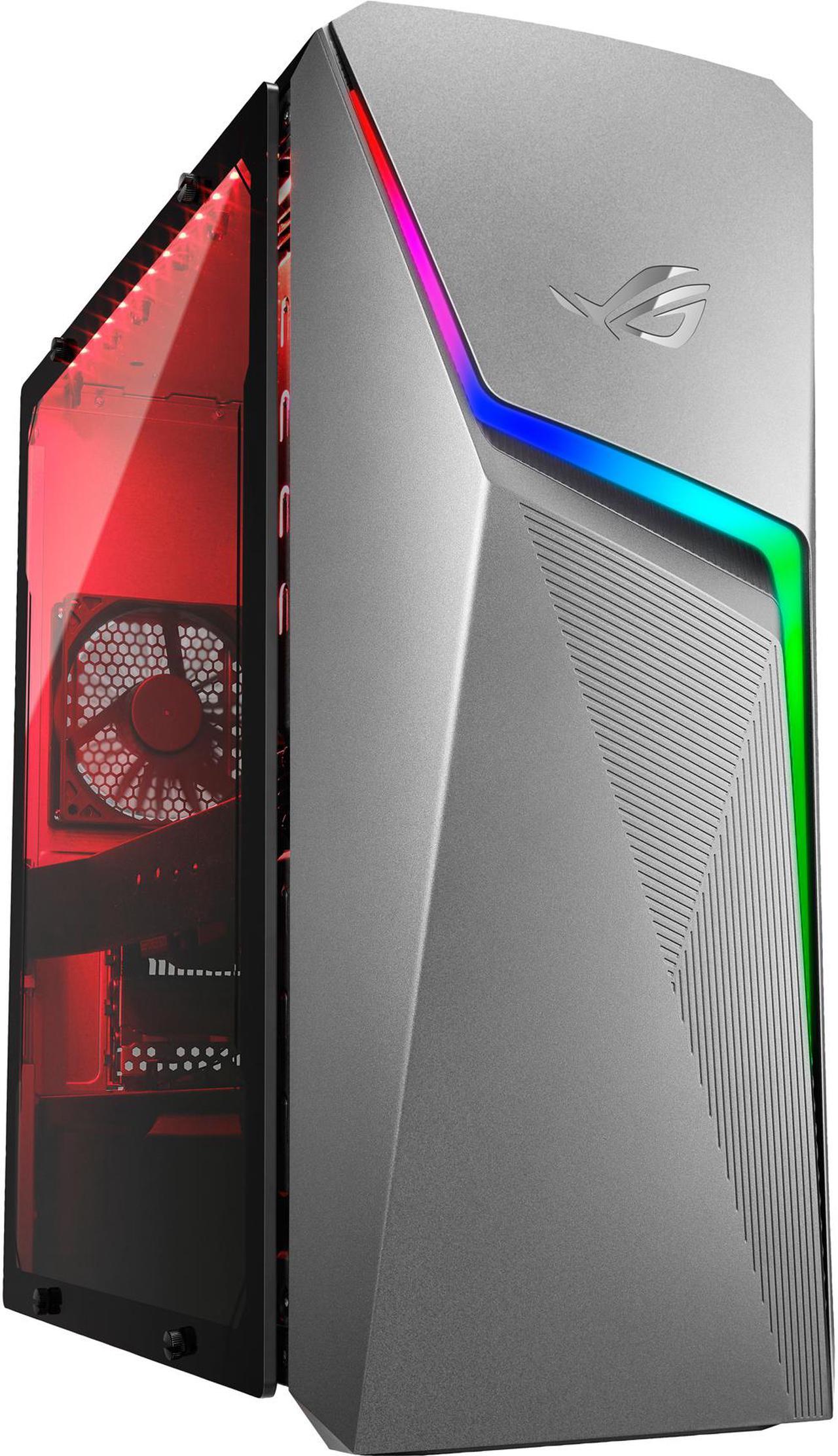 ROG Strix GL10DH Gaming Desktop PC, AMD Ryzen 7 3700X, GeForce GTX 1660 Ti, 16 GB DDR4 RAM, 512 GB SSD, Wi-Fi 5, Windows 10 Home, GL10DH-AH762