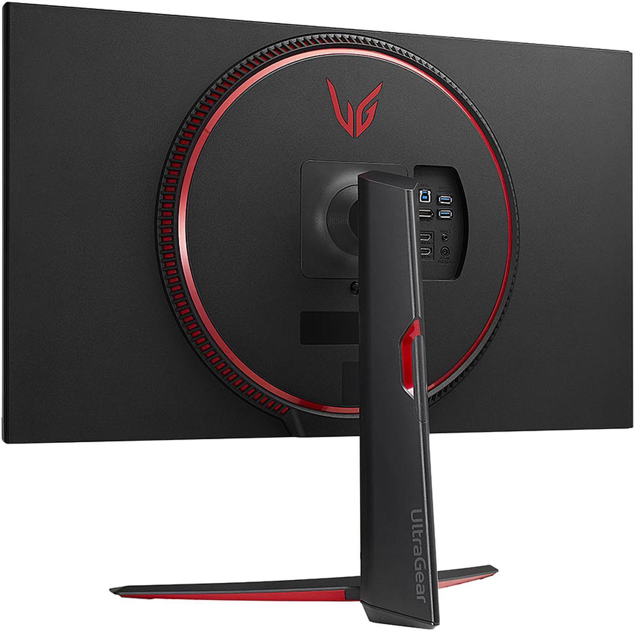 Alt view image 9 of 12 - LG UltraGear 32GP850-B 32" 2560 x 1440 (2K) QHD 1ms 165Hz (180Hz OC) Nano IPS HDMI DisplayPort USB 3.0 G-Sync Compatible FreeSync Premium VESA Tilt Pivot Height Adjust Gaming Monitor