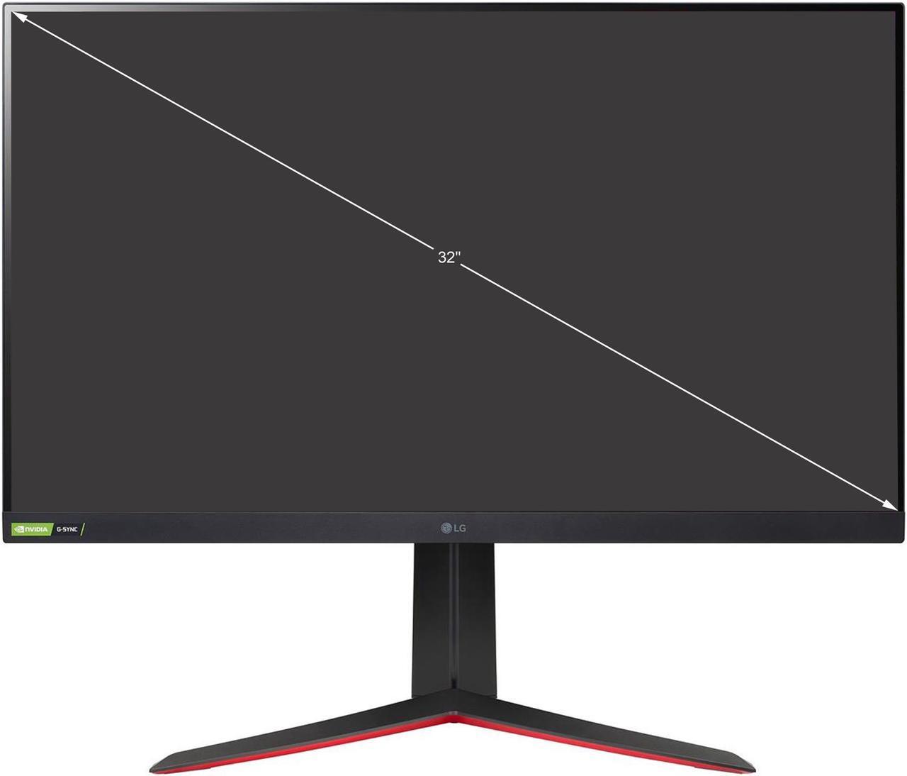 Alt view image 2 of 12 - LG UltraGear 32GP850-B 32" 2560 x 1440 (2K) QHD 1ms 165Hz (180Hz OC) Nano IPS HDMI DisplayPort USB 3.0 G-Sync Compatible FreeSync Premium VESA Tilt Pivot Height Adjust Gaming Monitor
