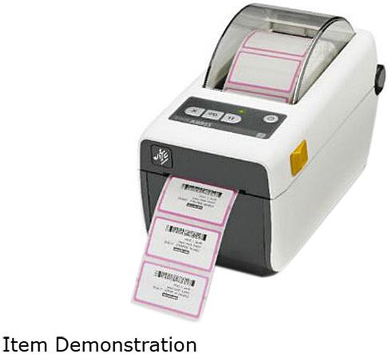 Alt view image 2 of 2 - Zebra ZD410d 2" Desktop Direct Thermal Label Printer, 300 dpi, USB, USB Host, Bluetooth LE, 802.11ac and Bluetooth 4.0, EZPL - ZD41H23-D01W01EZ