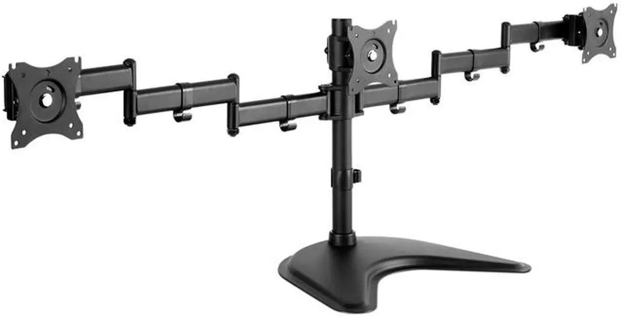 Main image of V7 MOUNTS AND STANDS DS1FST-1N TRIPLE SWIVEL DESK STAND MOUNT