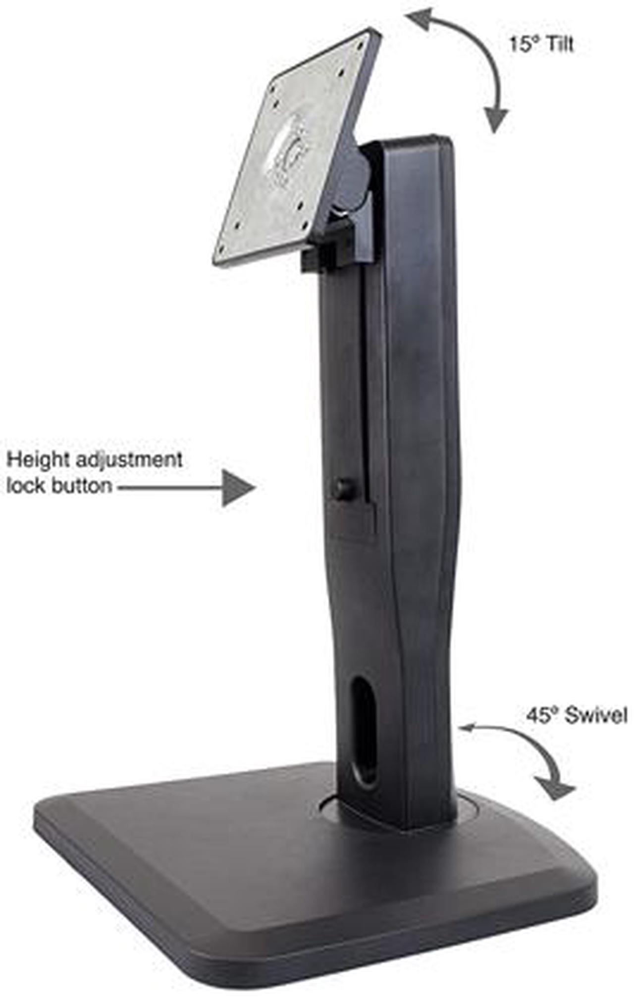 Alt view image 2 of 3 - Nixeus VESA Height Adjustable LCD Monitor Stand with 100mm x 100mm and 75mm x 75mm Mounting Options