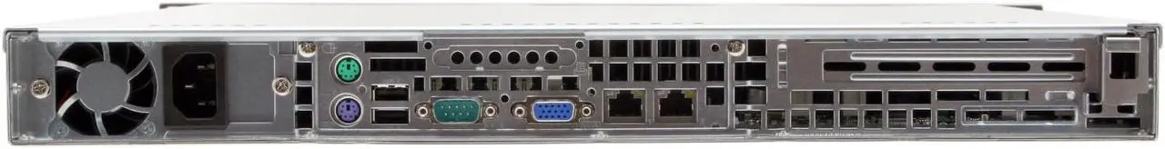 Alt view image 3 of 7 - SUPERMICRO 6015V-TB 1U Rackmount Barebone Server Dual LGA 771 Intel 5000V DDRII 667/533