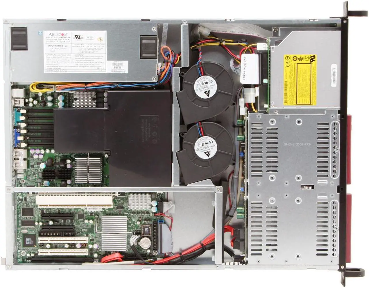 Alt view image 4 of 7 - SUPERMICRO 6015V-TB 1U Rackmount Barebone Server Dual LGA 771 Intel 5000V DDRII 667/533