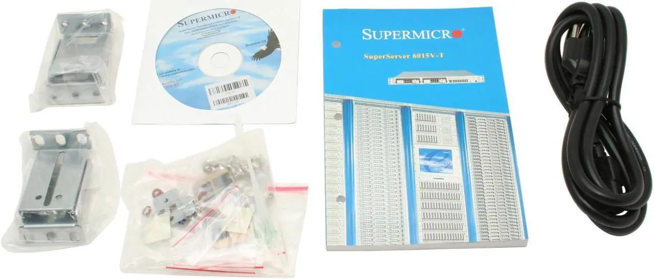 Alt view image 6 of 7 - SUPERMICRO 6015V-TB 1U Rackmount Barebone Server Dual LGA 771 Intel 5000V DDRII 667/533