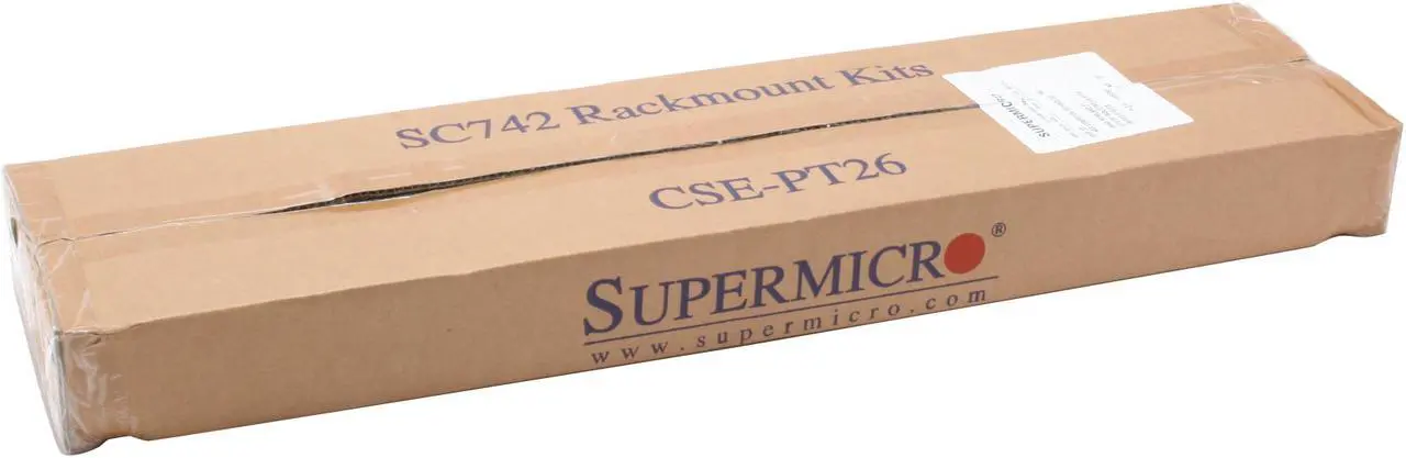 Alt view image 6 of 6 - SUPERMICRO CSE-PT26L-B 4U Chassis Rail Kit - Bulk packaging  - - OEM