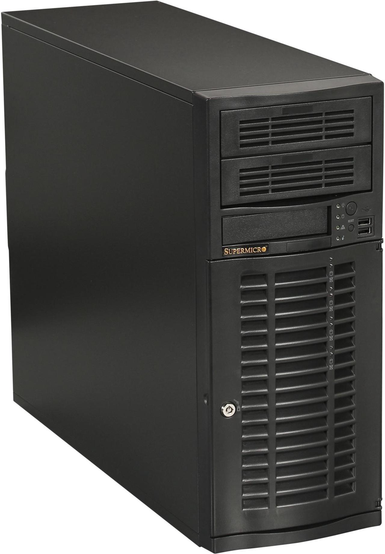 SUPERMICRO Super WorkStation SYS-5036T-TB Intel Core i7 / Xeon Mid-Tower Server Barebone, Win 7 Supported (BIOS Ver. R1.1a)