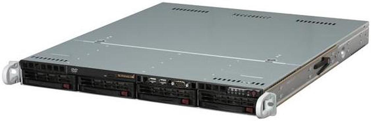 SUPERMICRO SYS-5016T-MTFB 1U Server Barebone Intel X58 LGA 1366 Intel Xeon 5600/5500 Series