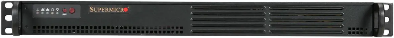 Alt view image 2 of 6 - SUPERMICRO SYS-5015A-H 1U Intel Atom 330 Dual-Core 1.6GHz Dual Gigabit LAN Server Barebone
