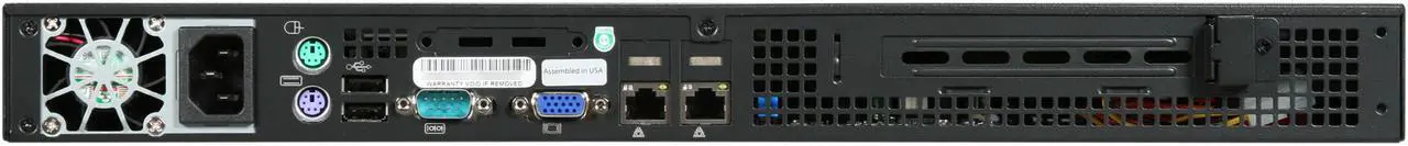 Alt view image 4 of 6 - SUPERMICRO SYS-5015A-H 1U Intel Atom 330 Dual-Core 1.6GHz Dual Gigabit LAN Server Barebone