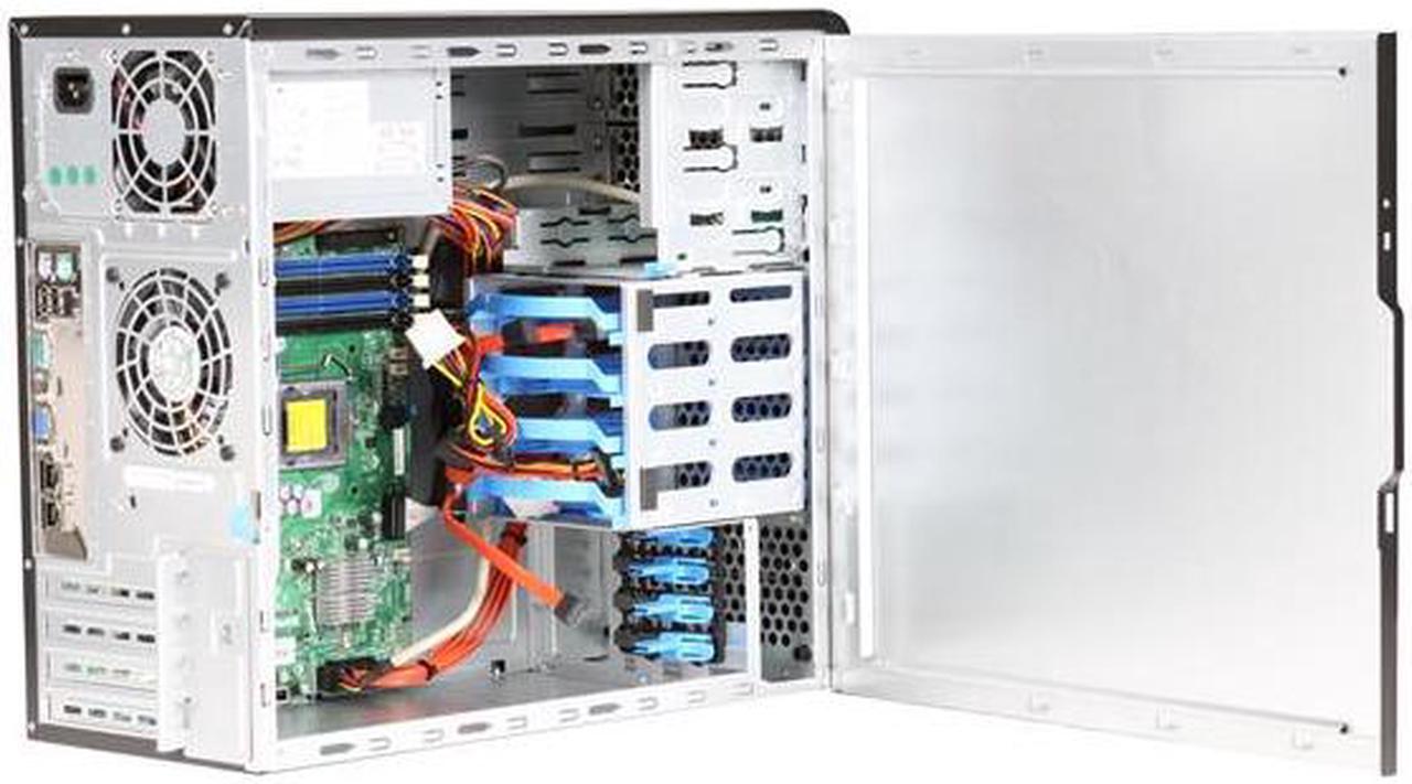 Alt view image 5 of 9 - SUPERMICRO SYS-5036I-I Mid-Tower Server Barebone Intel 3400 LGA 1156 Intel Xeon 3400 series/Core i3/Pentium G6950/Celeron G1101