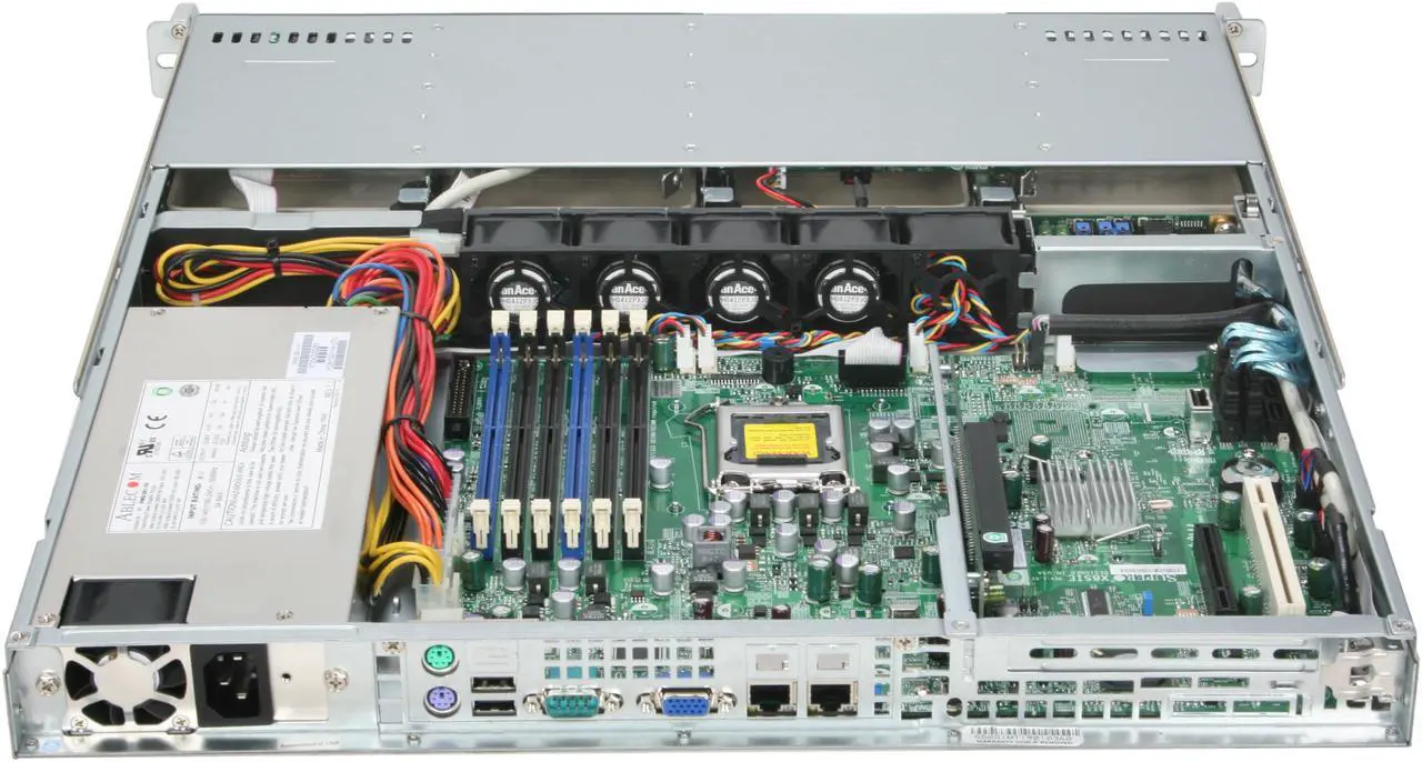 Alt view image 6 of 8 - SUPERMICRO SYS-5016I-MT 1U Rackmount Server Barebone LGA 1156 Intel 3400 DDR3 1333/1066/800