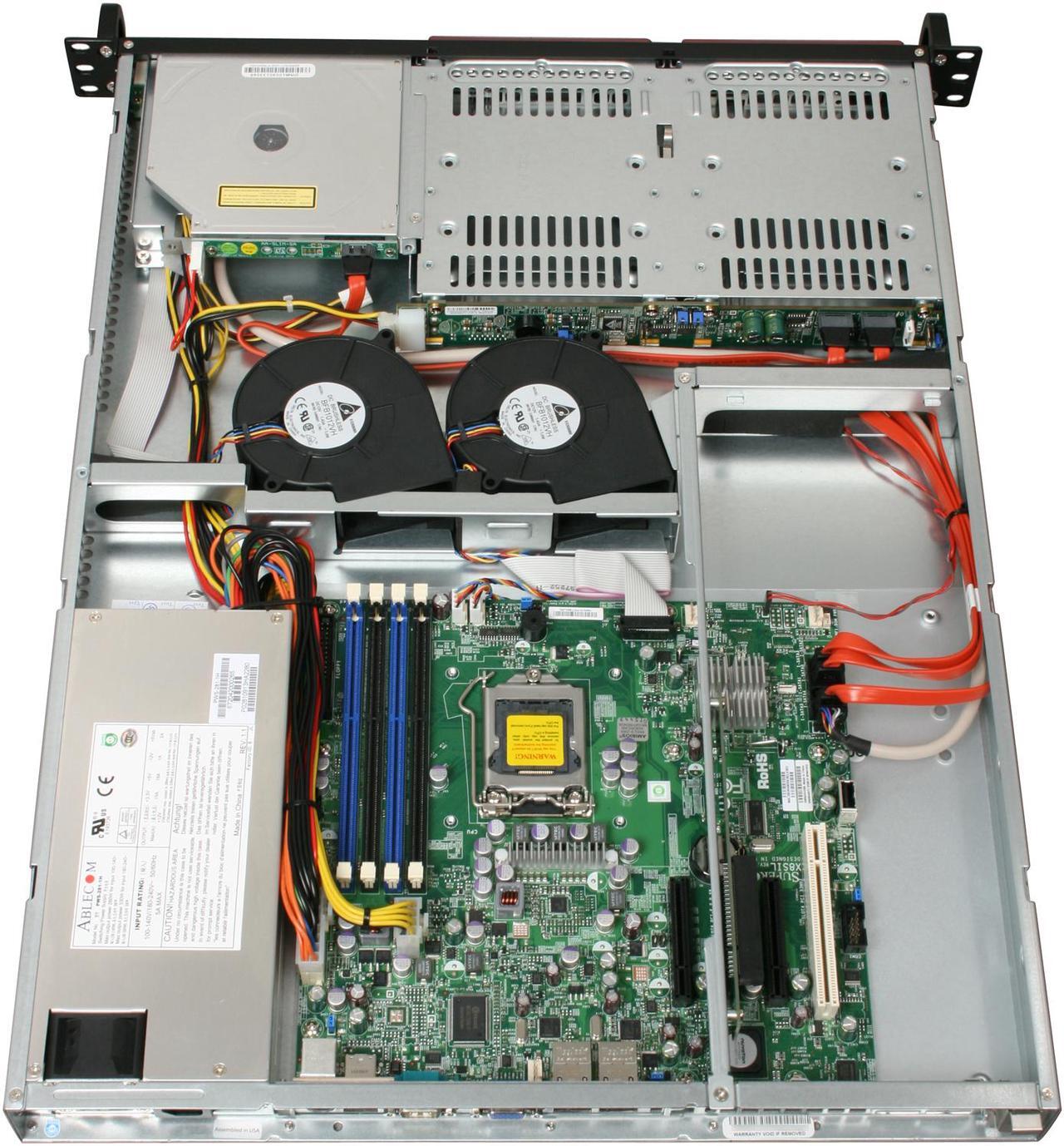 Alt view image 5 of 7 - SUPERMICRO SYS-5016I-T 1U Rackmount Server Barebone LGA 1156 Intel 3400 DDR3 1333/1066/800