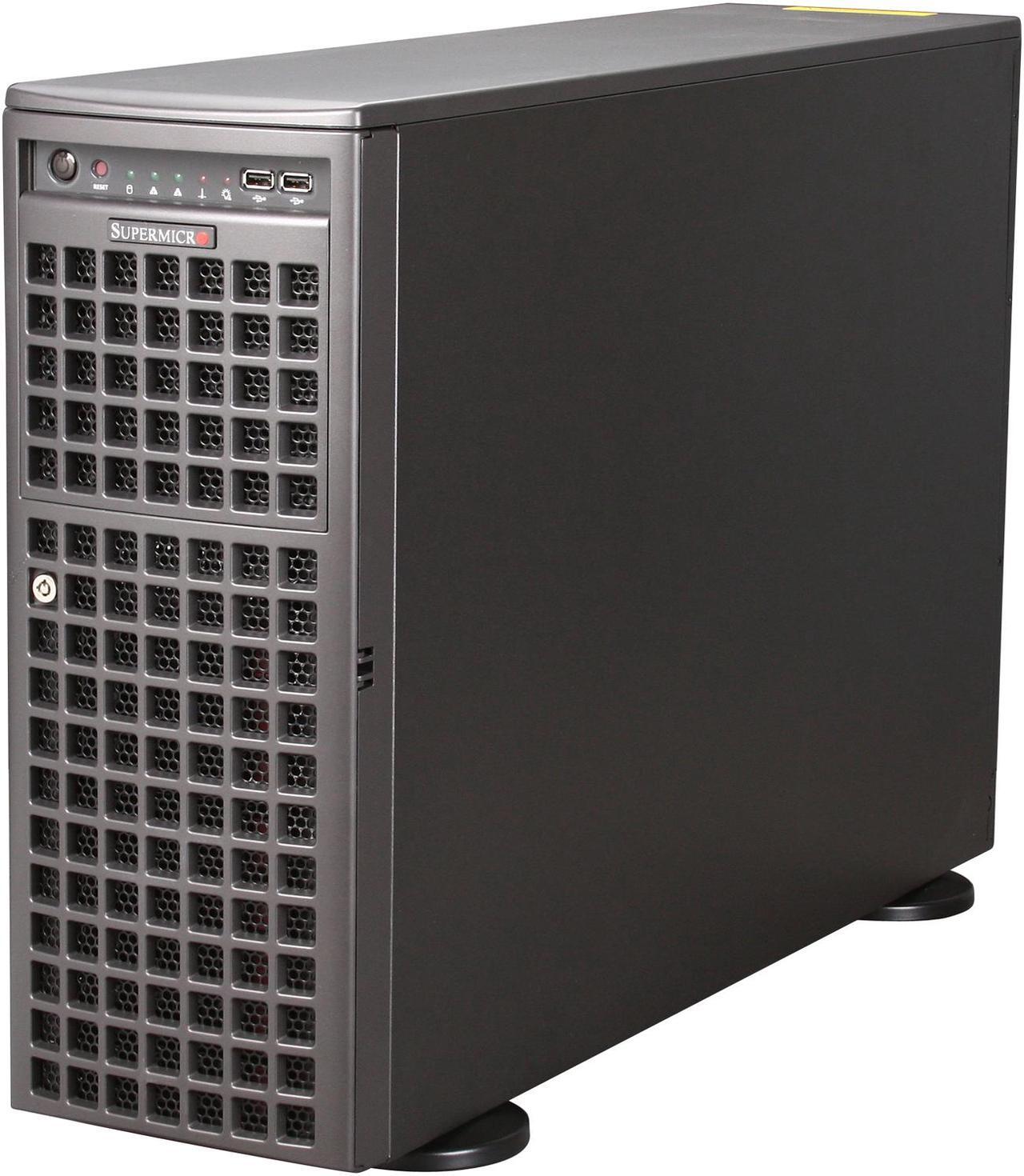 Main image of SUPERMICRO SYS-7046GT-TRF 4U Rackmountable / Tower Server Barebone Dual LGA 1366 Intel 5520 DDR3 1333/1066/800