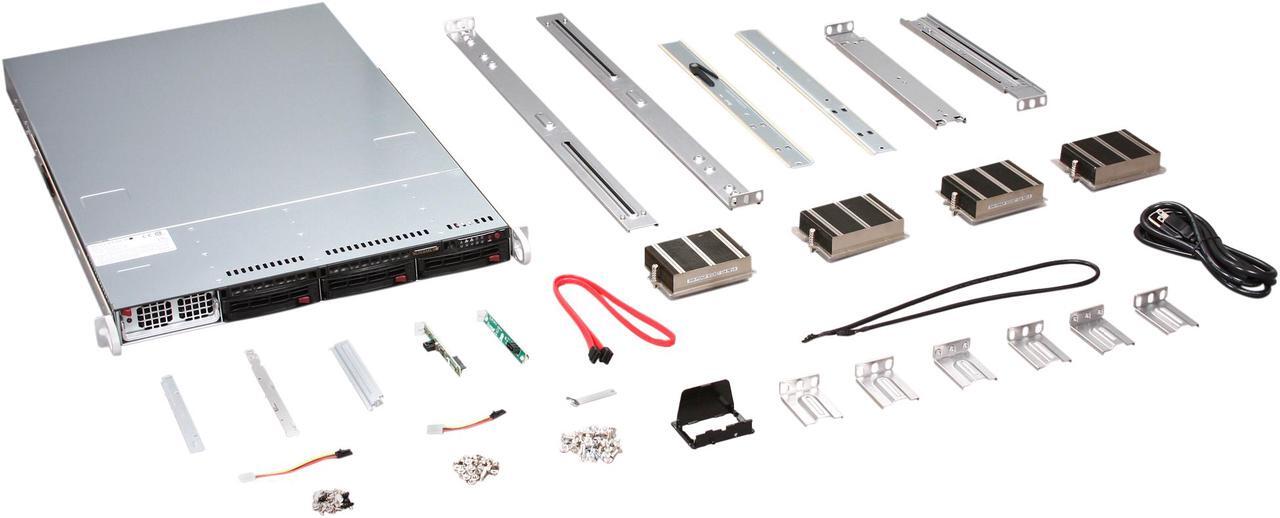 Alt view image 7 of 8 - SUPERMICRO AS-1042G-TF 1U Rackmount Server Barebone Quad Socket G34 AMD SR5690 DDR3 1600/1333/1066