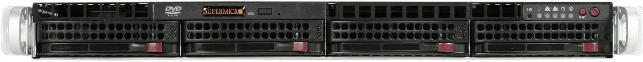 Alt view image 2 of 7 - SUPERMICRO SYS-6016T-6RF+ 1U Rackmount Server Barebone Dual LGA 1366 Intel 5520 DDR3 1333/1066/800