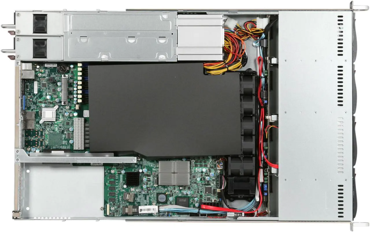 Alt view image 6 of 7 - SUPERMICRO SYS-6016T-6RF+ 1U Rackmount Server Barebone Dual LGA 1366 Intel 5520 DDR3 1333/1066/800
