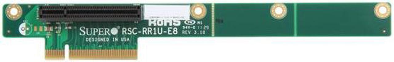 Alt view image 3 of 3 - SUPERMICRO RSC-RR1U-E8 1U PCI-E x8 Slot to PCI-E Slot Riser Card