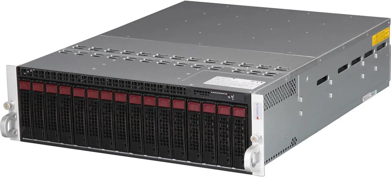 Main image of SUPERMICRO SYS-5038ML-H8TRF Rack Server Barebone (8 Nodes) LGA 1150 Intel C224 chipset DDR3 1600/1333