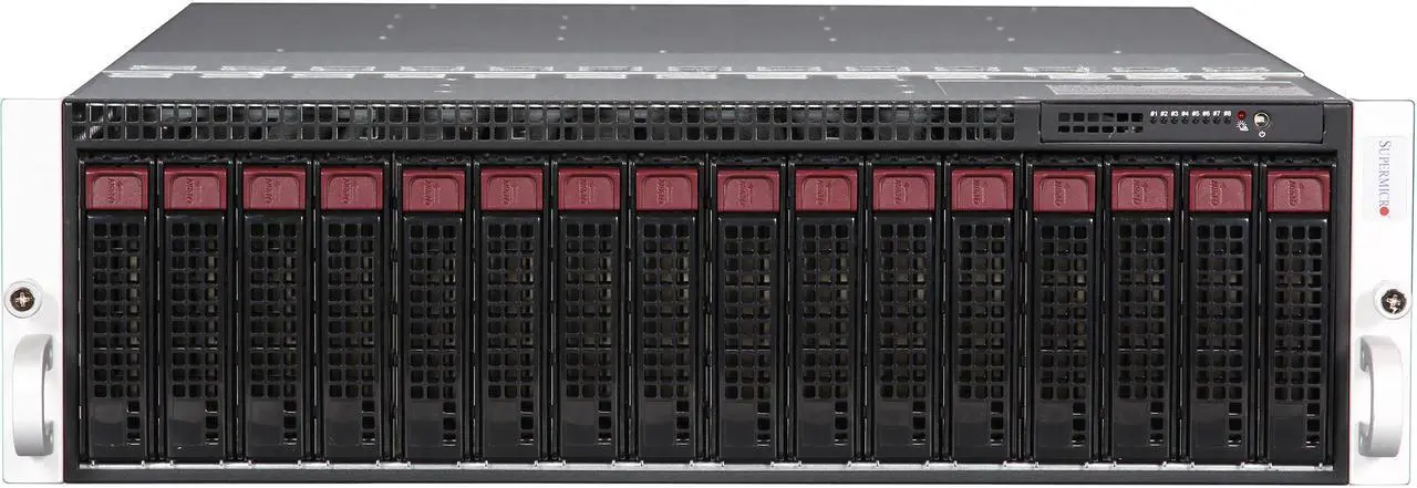 Alt view image 2 of 7 - SUPERMICRO SYS-5038ML-H8TRF Rack Server Barebone (8 Nodes) LGA 1150 Intel C224 chipset DDR3 1600/1333