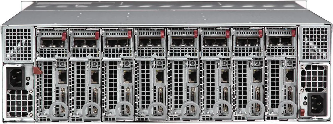Alt view image 4 of 7 - SUPERMICRO SYS-5038ML-H8TRF Rack Server Barebone (8 Nodes) LGA 1150 Intel C224 chipset DDR3 1600/1333