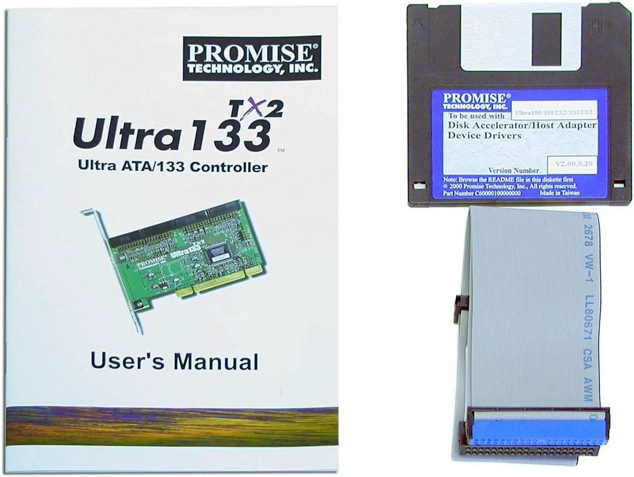 Alt view image 4 of 4 - PROMISE ULTRA133 TX2 PCI IDE 66M PCI Controller Card - OEM