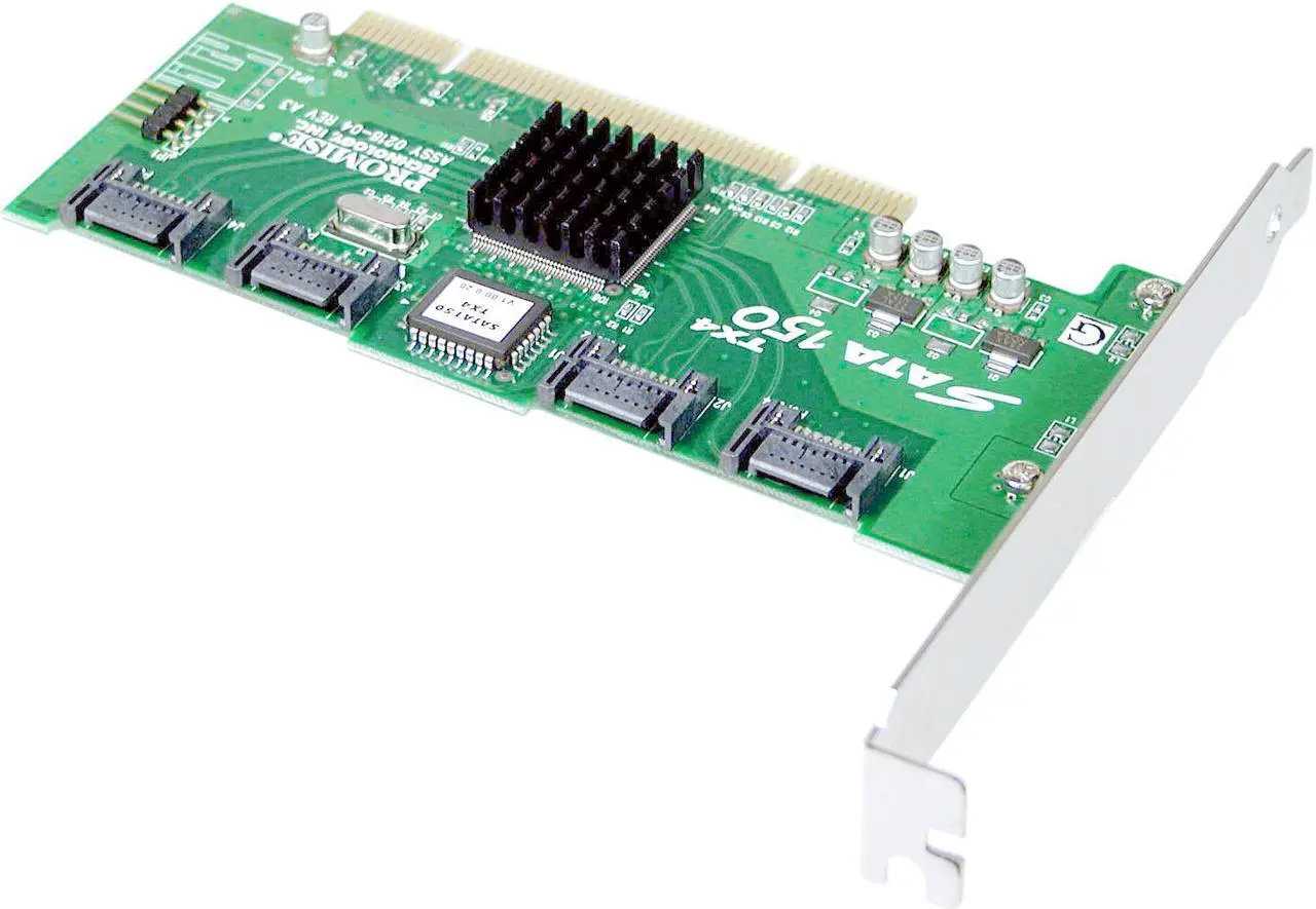 PROMISE SATA150 TX4 PCI SATA Controller Card - Newegg.com