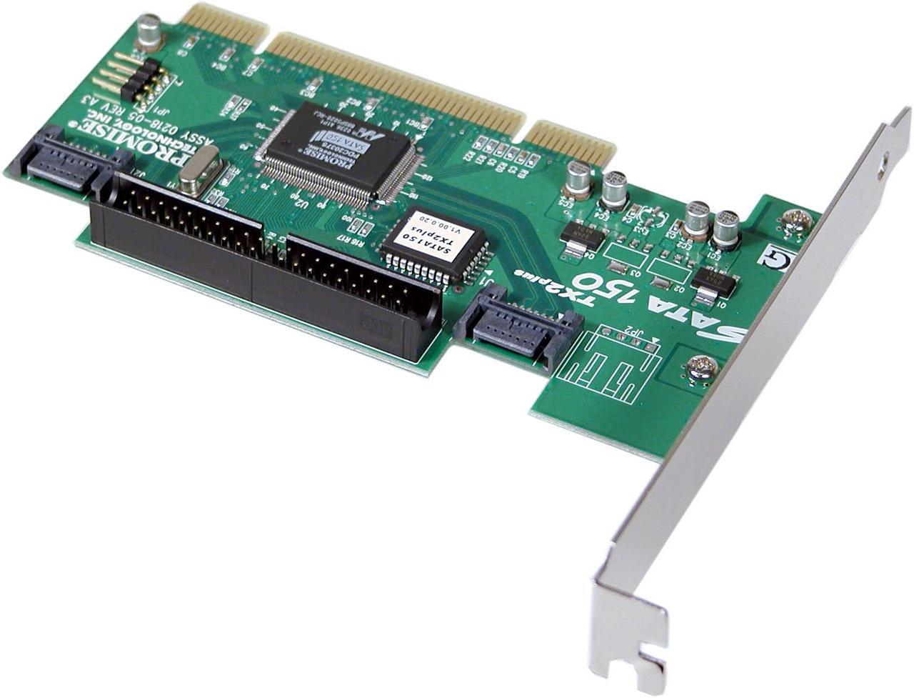 PROMISE SATA150 TX2plus PCI SATA / IDE Controller Card - OEM