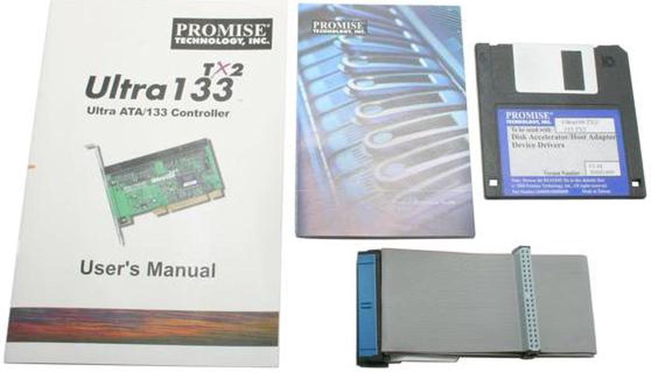 Alt view image 5 of 6 - PROMISE ULTRA133TX2 PCI IDE Controller Card