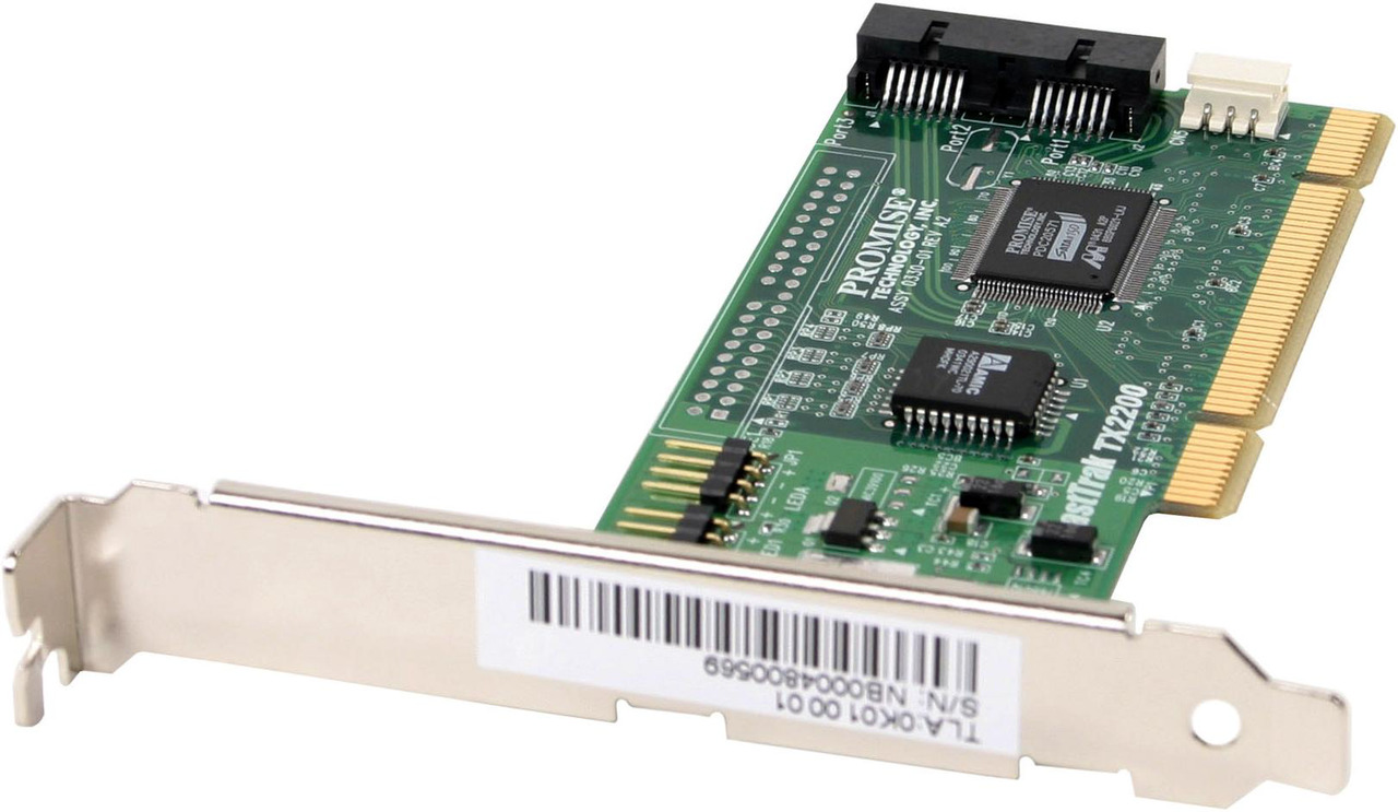 Fasttrak Box Open Box: PROMISE FastTrak TX2200 PCI SATA Cost-effective 2-port ...