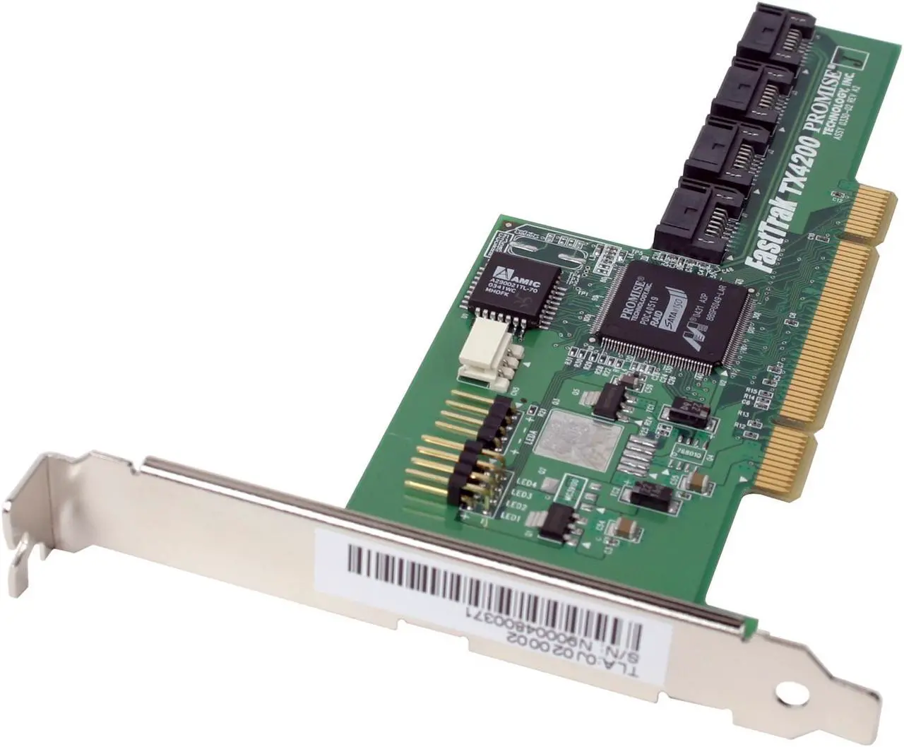 Main image of PROMISE FastTrak TX4200 PCI SATA Controller Card - OEM
