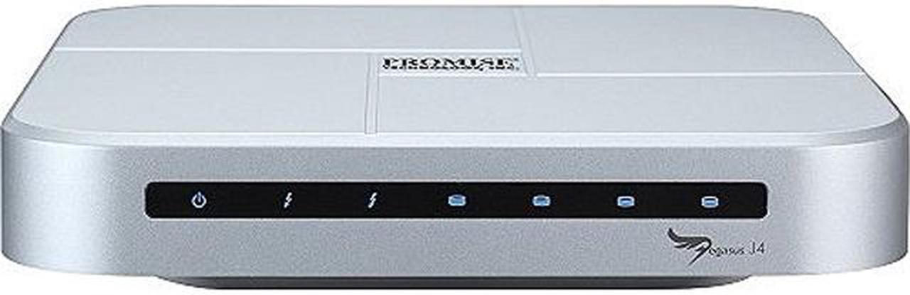 Main image of PROMISE Pegasus J4 J4US RAID 0/1, JBOD 2 x Thunderbolt Port Thunderbolt Enabled Storage (Enclosure Only)