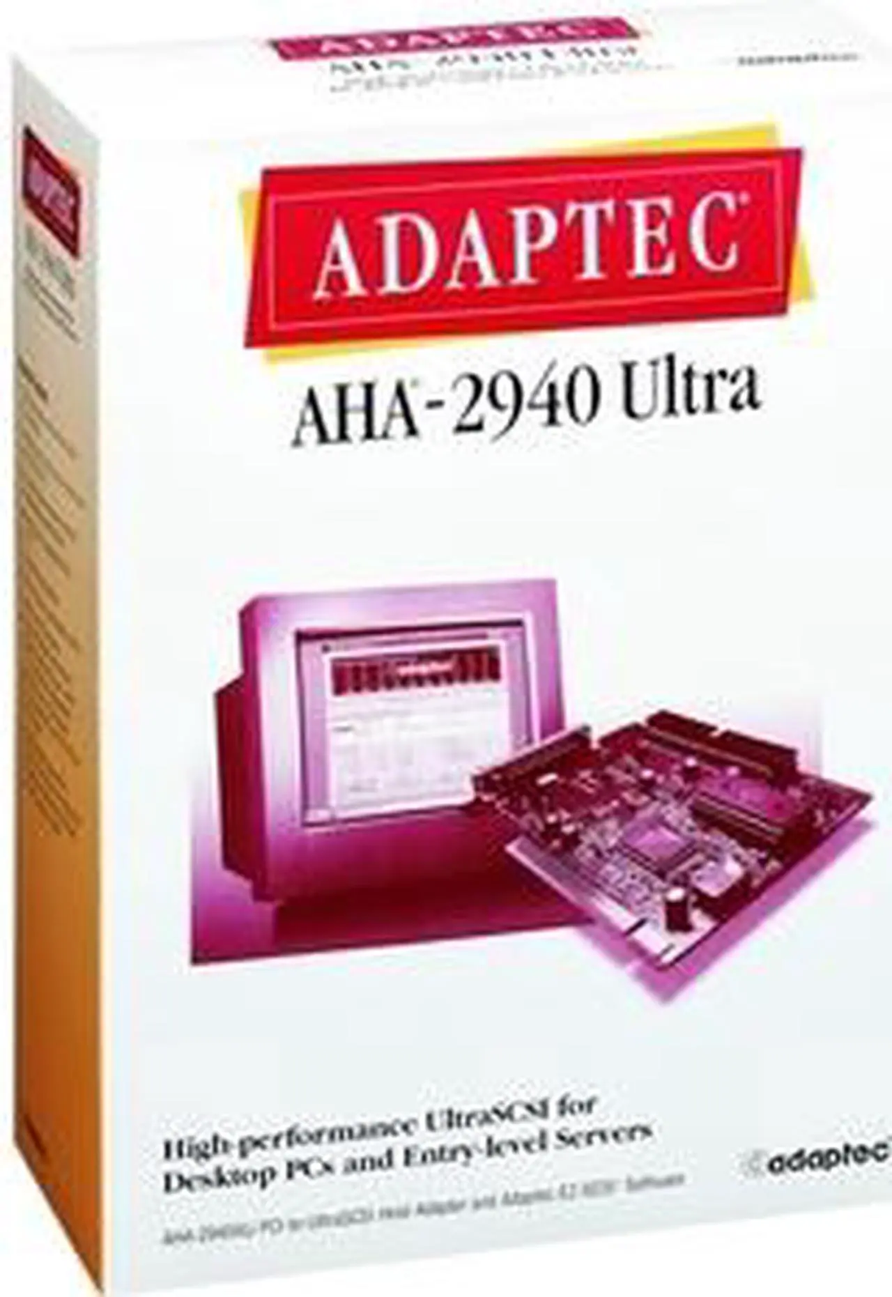Adaptec AHA2940 Ultra 989000R PCItoSCSI host adapter Card