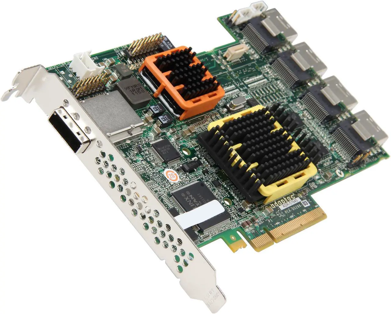 Main image of Adaptec RAID 51645 2258600-R SATA/SAS 20-port (16 internal,4 external) w/ 512MB cache memory Controller Card, Single