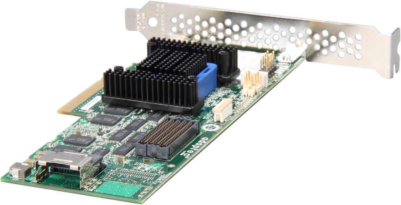 Alt view image 5 of 6 - Adaptec RAID 6405 2271100-R 6Gb/s SATA/SAS 4 internal ports w/512MB cache memory Controller Card, Kit
