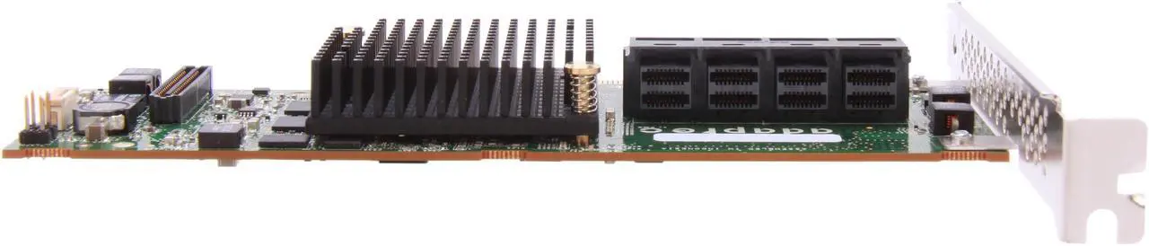 Alt view image 4 of 5 - Adaptec 2274400-R 71605Single PCI-Express 3.0 x8 Low Profile Ready SATA / SAS RAID Controller Card