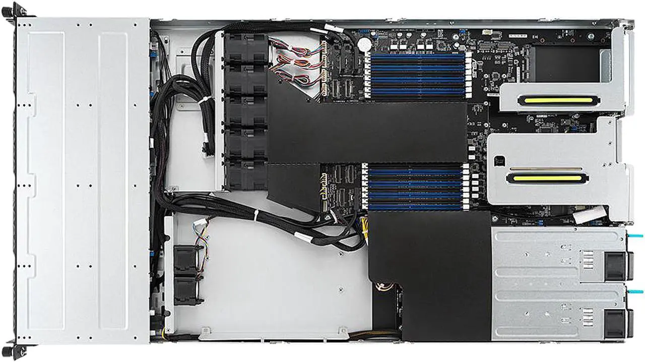 Alt view image 2 of 3 - ASUS RS500A-E11-WOCPU006Z 1U Rackmount Server Barebone Socket SP3 DDR4 3200 RDIMM / LRDIMM / LRDIMM 3DS