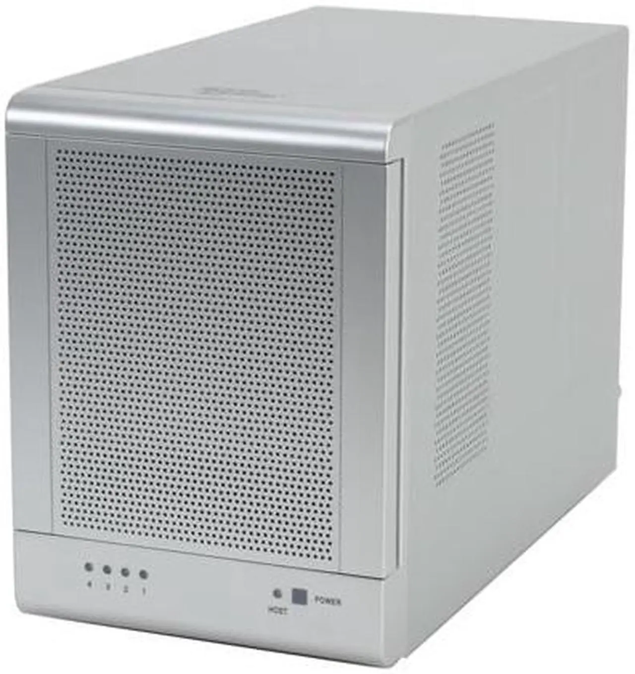 Alt view image 2 of 8 - SANS DIGITAL TR4M RAID 0, 1, 10, 5, 5+spare, spanning and JBOD 4 3.5" Drive Bays eSATA 3Gbps (via Port Multiplier) 4 Bay SATA to eSATA (Port Multiplier) JBOD Enclosure