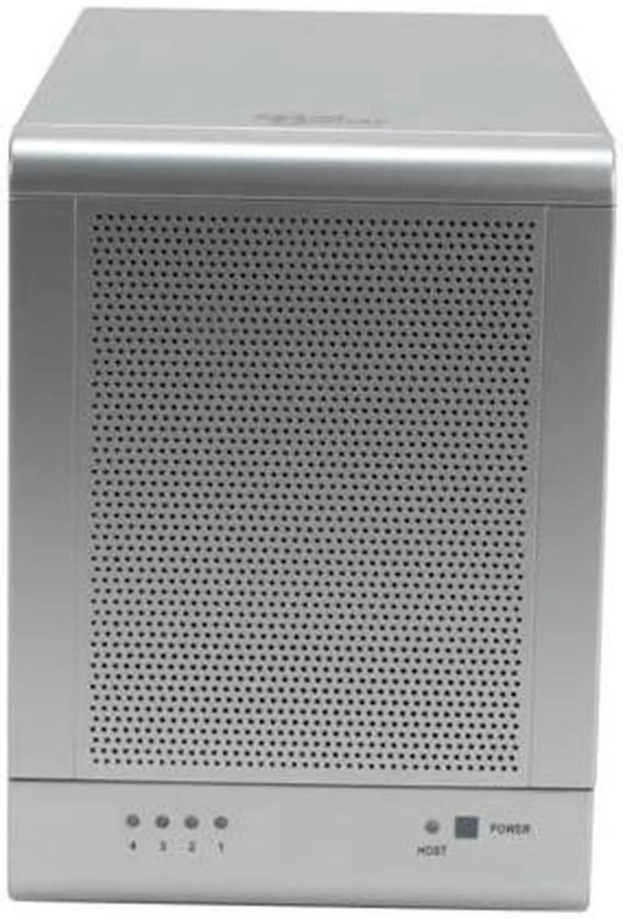 Alt view image 7 of 8 - SANS DIGITAL TR4M RAID 0, 1, 10, 5, 5+spare, spanning and JBOD 4 3.5" Drive Bays eSATA 3Gbps (via Port Multiplier) 4 Bay SATA to eSATA (Port Multiplier) JBOD Enclosure