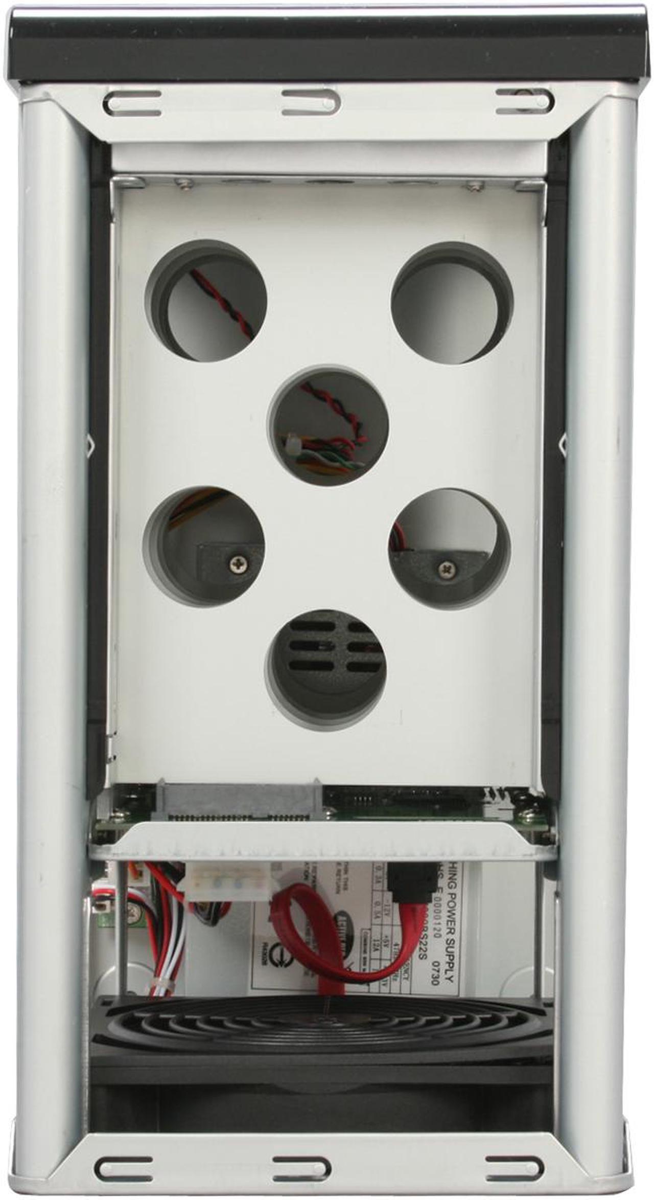 Alt view image 9 of 13 - SANS DIGITAL TR5M-B 5 Bay SATA to eSATA (Port Multiplier) JBOD / RAID 0, 1, 1+0, 5 Enclosure (Black)