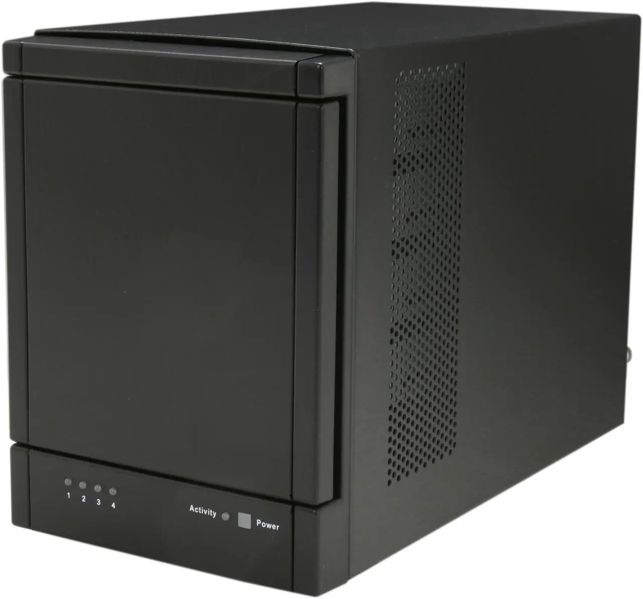 Main image of SANS DIGITAL TowerRAID TR4UTBPN 4-Bay 3.5" SATA to USB 3.0 / eSATA Hardware RAID-5 Storage Tower