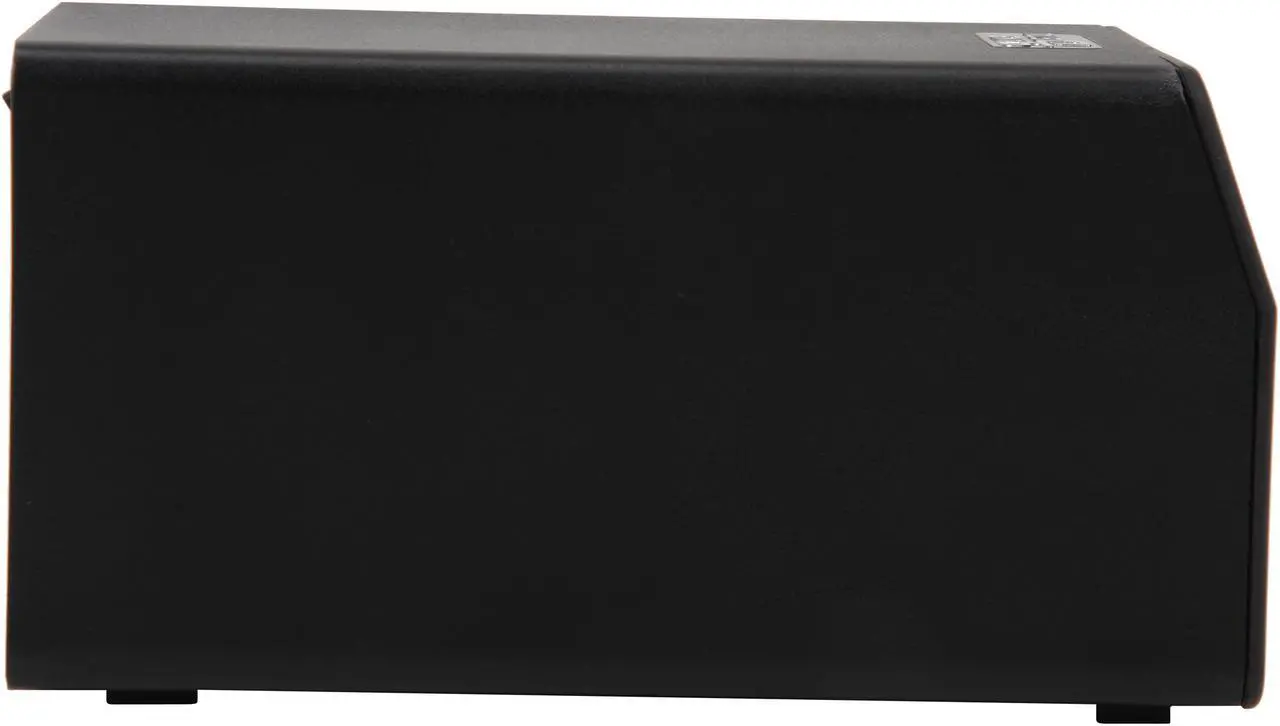 Alt view image 4 of 6 - SANS DIGITAL MobileRAID MR2UT+B 0/1/JBOD and Spanning 2 x Hot-swappable 3.5" Drive Bays USB 3.0, eSATA 2-Bay SATA Compact Tower Enclosure (Black)