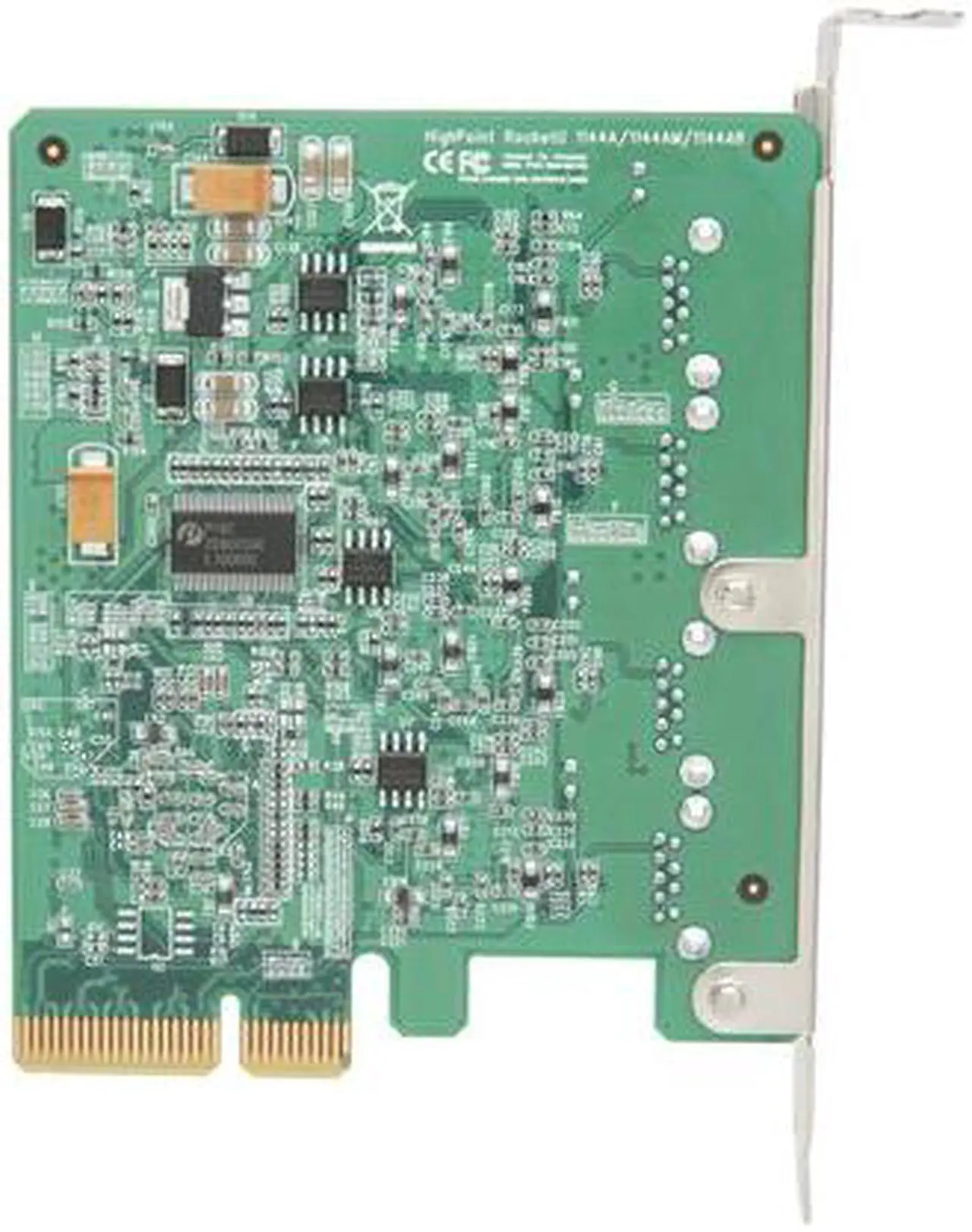 Alt view image 4 of 5 - HighPoint RU1144A (RocketU 1144A) PCI-Express 2.0 x4 USB 3.0 Controller Card